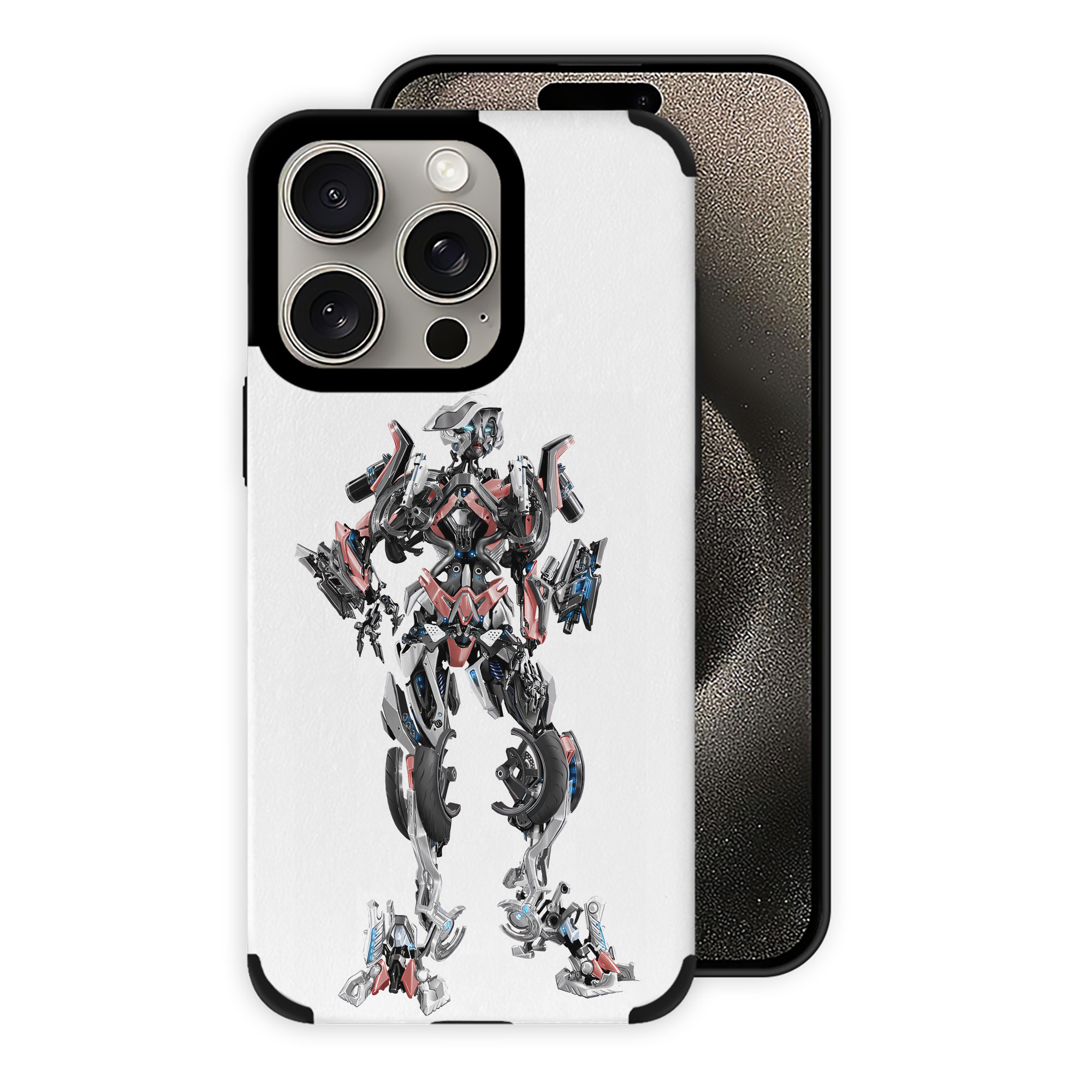 （画像用） Transformers トランスフォーマー 【iPhone15ProMax対応】 PUレザー スマホケース 耐衝撃＆黄変防止