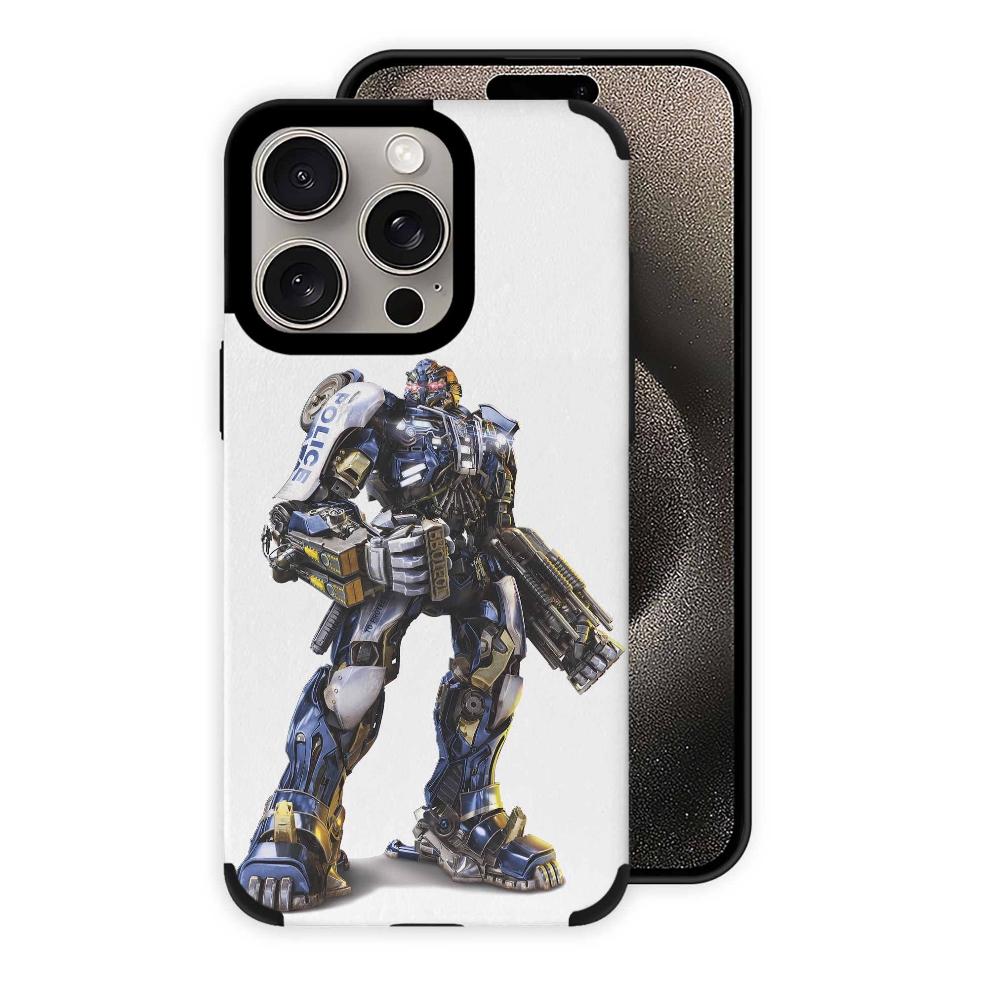 （画像用） Transformers トランスフォーマー 【iPhone15ProMax対応】 PUレザー スマホケース 耐衝撃＆黄変防止