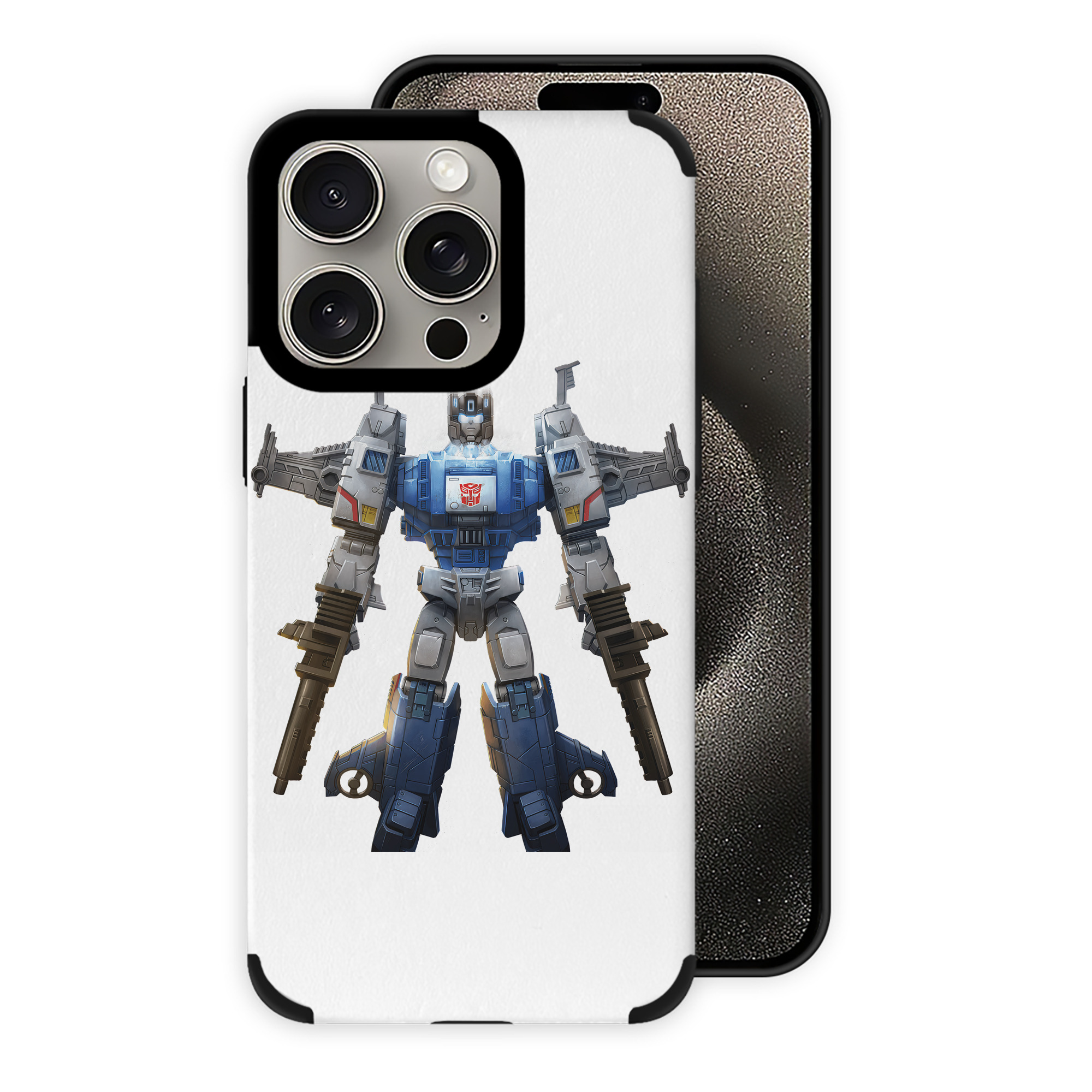 （画像用） Transformers トランスフォーマー 【iPhone15ProMax対応】 PUレザー スマホケース 耐衝撃＆黄変防止