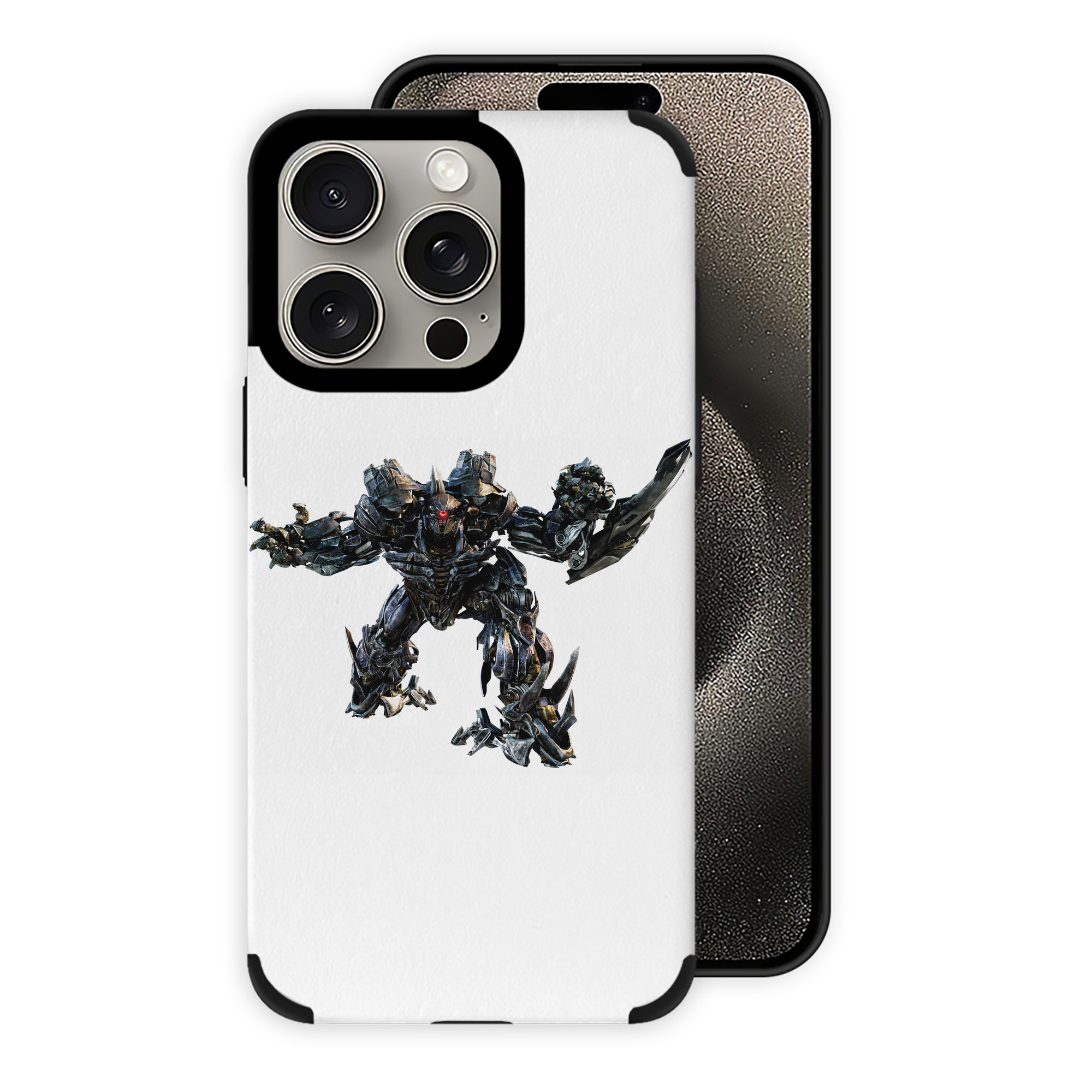 （画像用） Transformers トランスフォーマー 【iPhone15ProMax対応】 PUレザー スマホケース 耐衝撃＆黄変防止