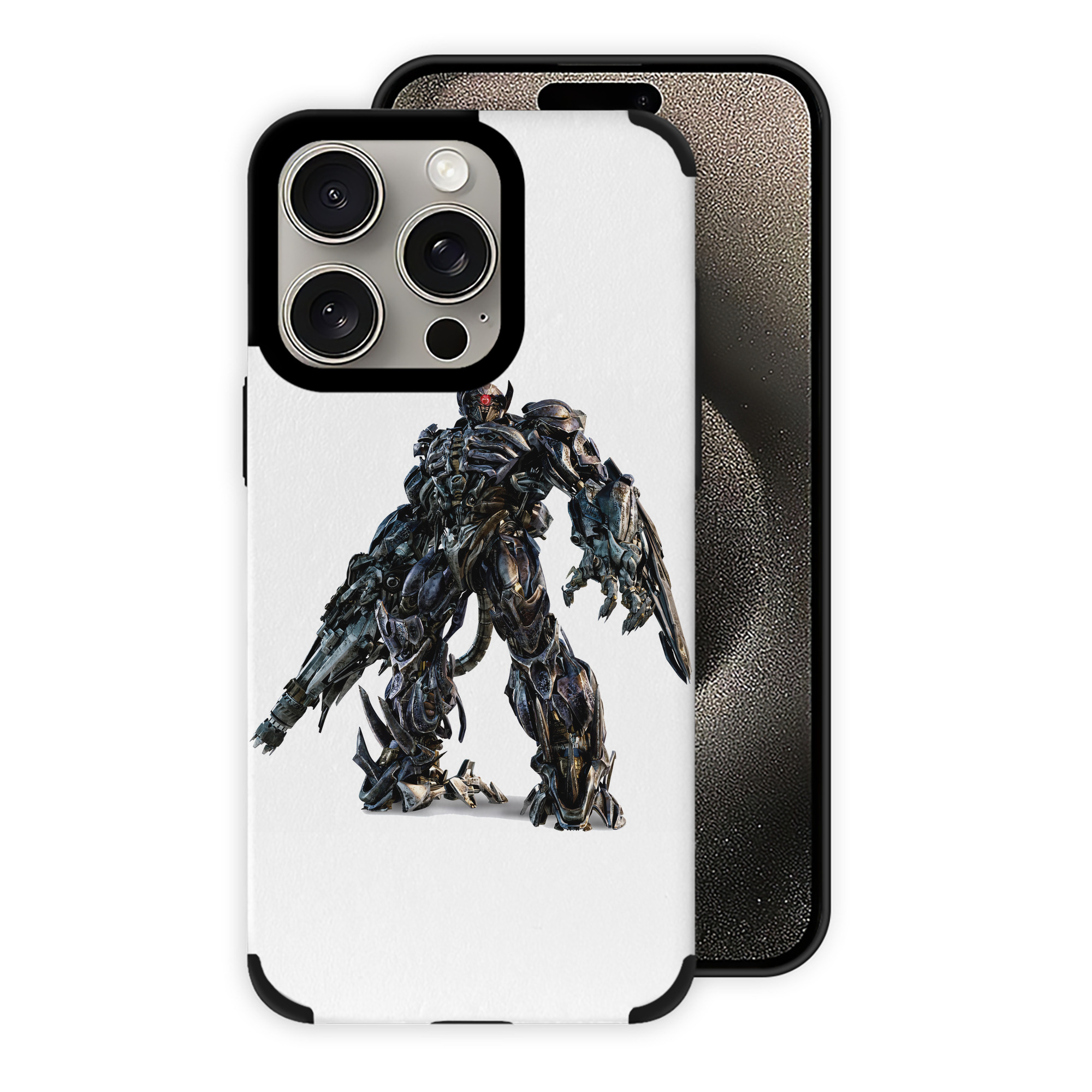 （画像用） Transformers トランスフォーマー 【iPhone15ProMax対応】 PUレザー スマホケース 耐衝撃＆黄変防止