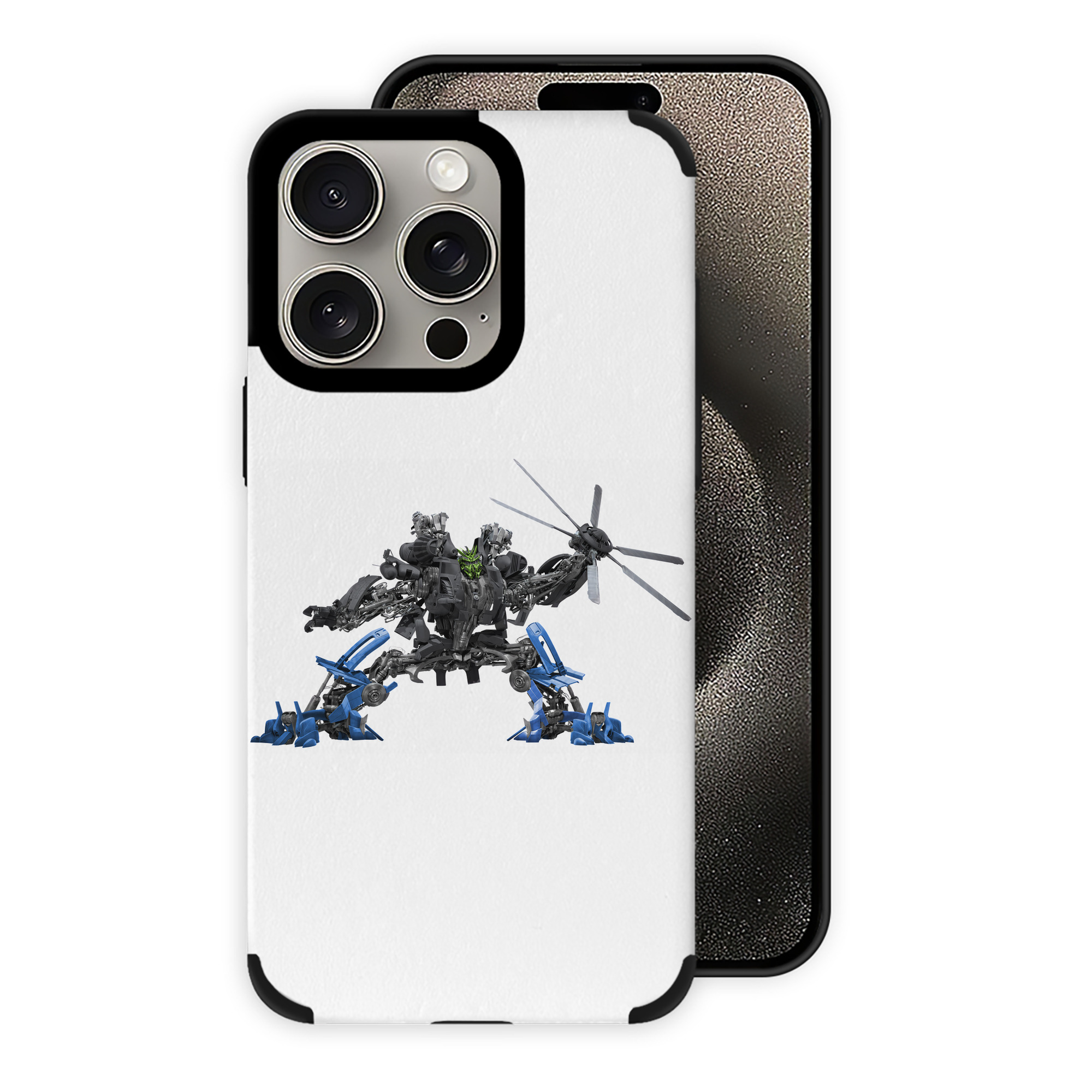 （画像用） Transformers トランスフォーマー 【iPhone15ProMax対応】 PUレザー スマホケース 耐衝撃＆黄変防止