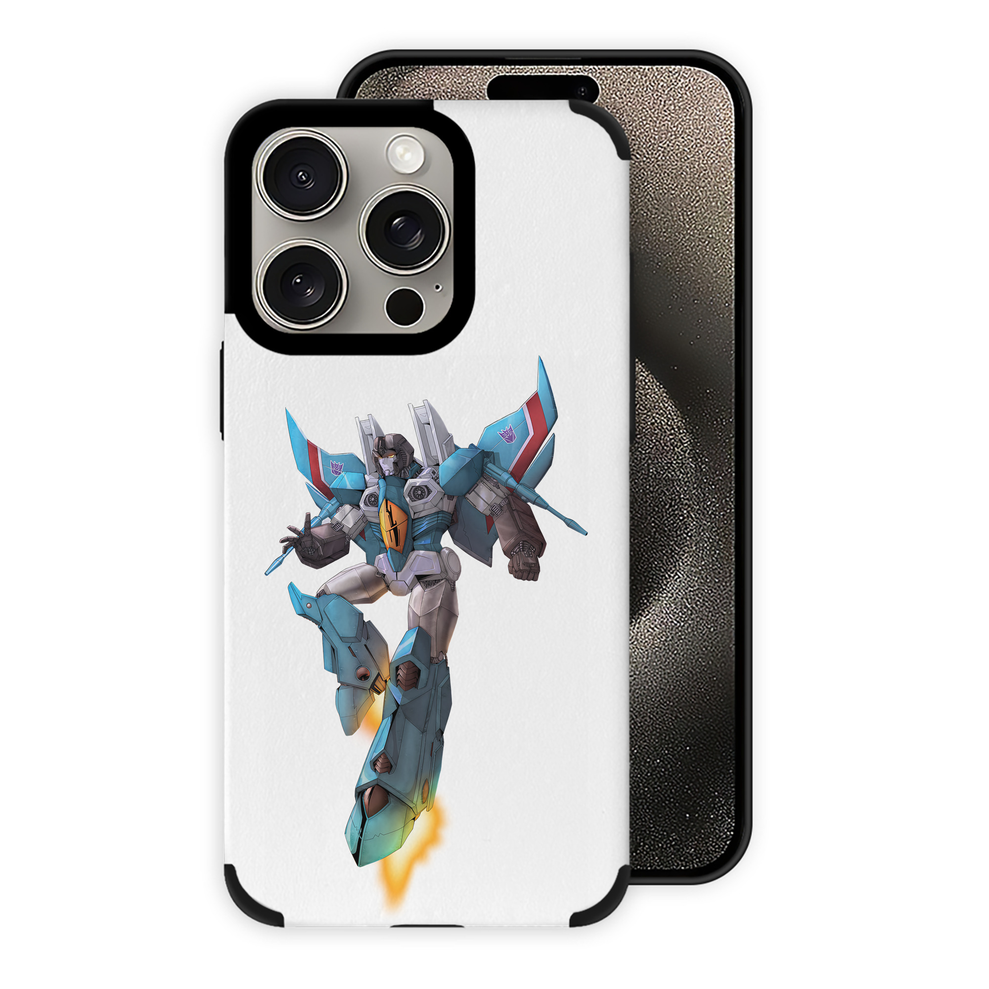 （画像用） Transformers トランスフォーマー 【iPhone15ProMax対応】 PUレザー スマホケース 耐衝撃＆黄変防止