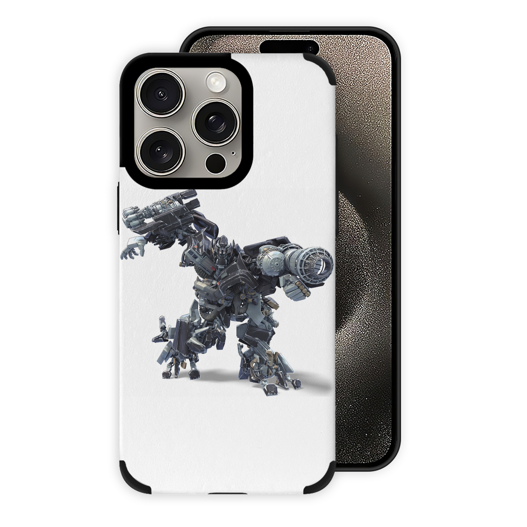 （画像用） Transformers トランスフォーマー 【iPhone15ProMax対応】 PUレザー スマホケース 耐衝撃＆黄変防止