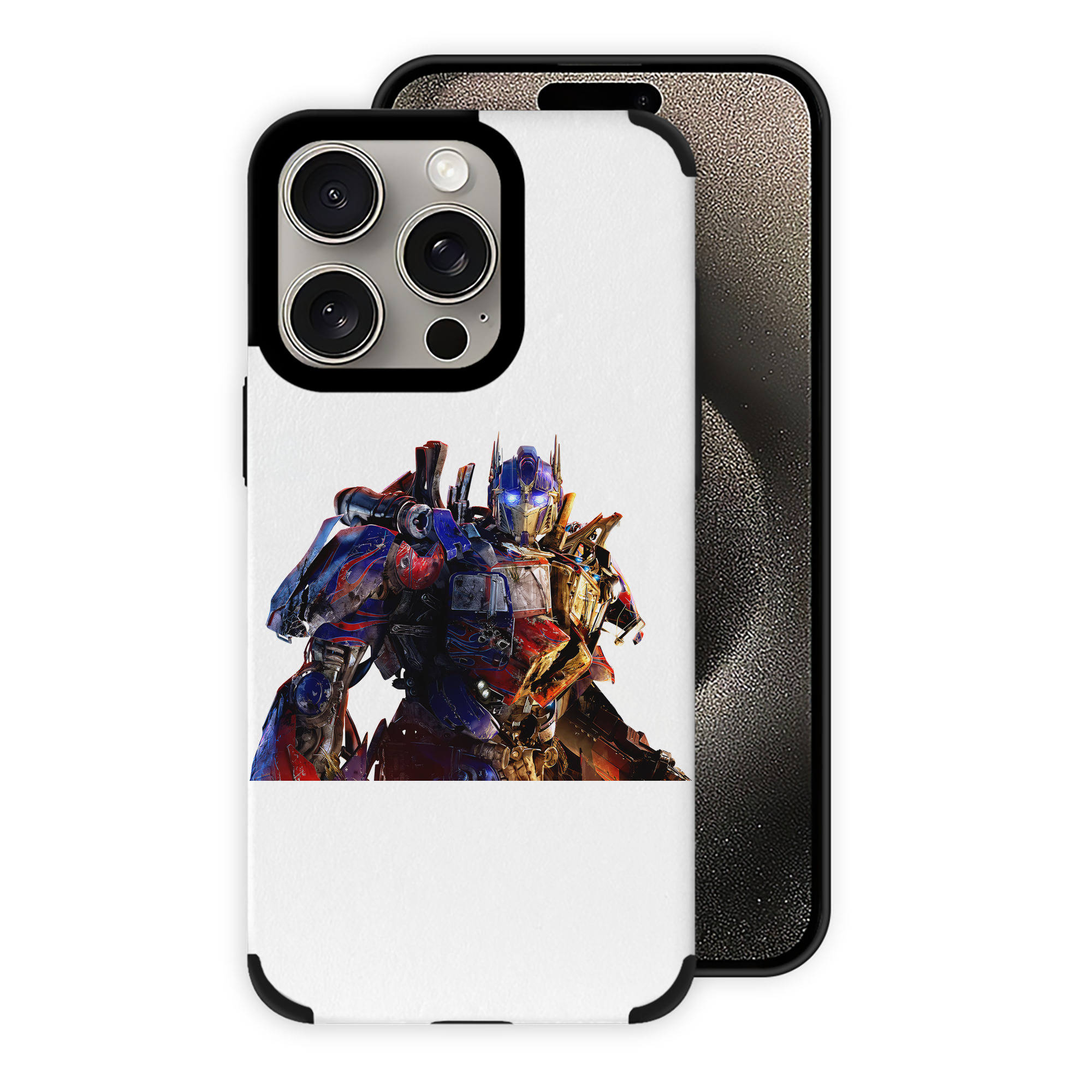 （画像用） Transformers トランスフォーマー 【iPhone15ProMax対応】 PUレザー スマホケース 耐衝撃＆黄変防止