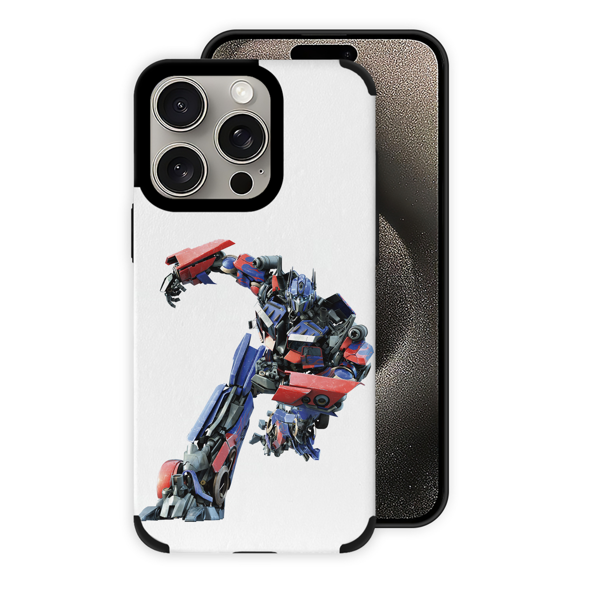 （画像用） Transformers トランスフォーマー 【iPhone15ProMax対応】 PUレザー スマホケース 耐衝撃＆黄変防止