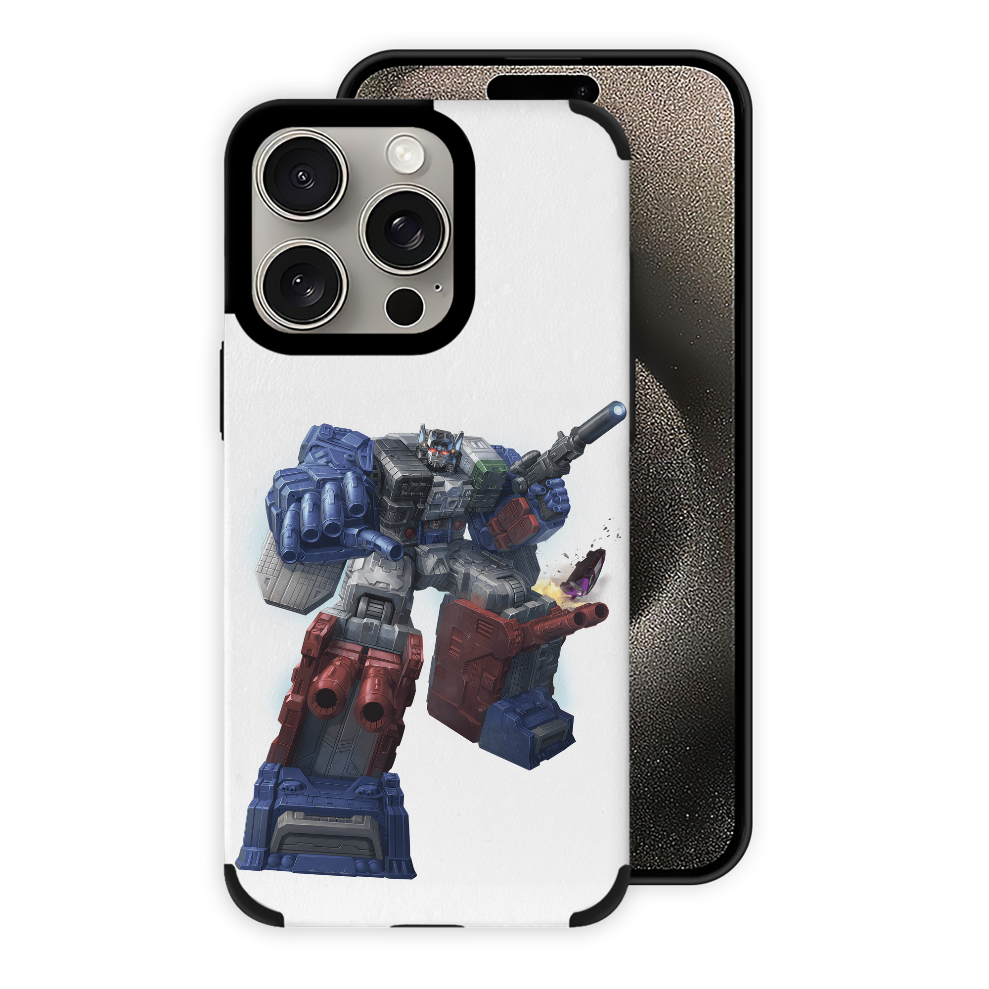 （画像用） Transformers トランスフォーマー 【iPhone15ProMax対応】 PUレザー スマホケース 耐衝撃＆黄変防止
