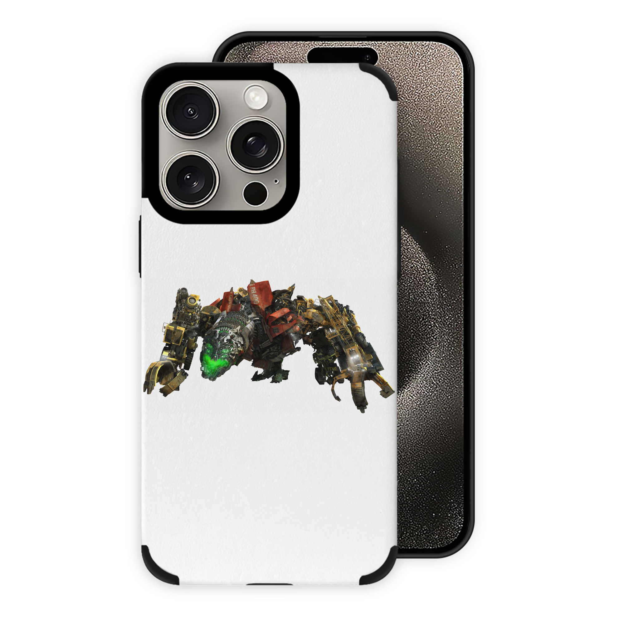 （画像用） Transformers トランスフォーマー 【iPhone15ProMax対応】 PUレザー スマホケース 耐衝撃＆黄変防止