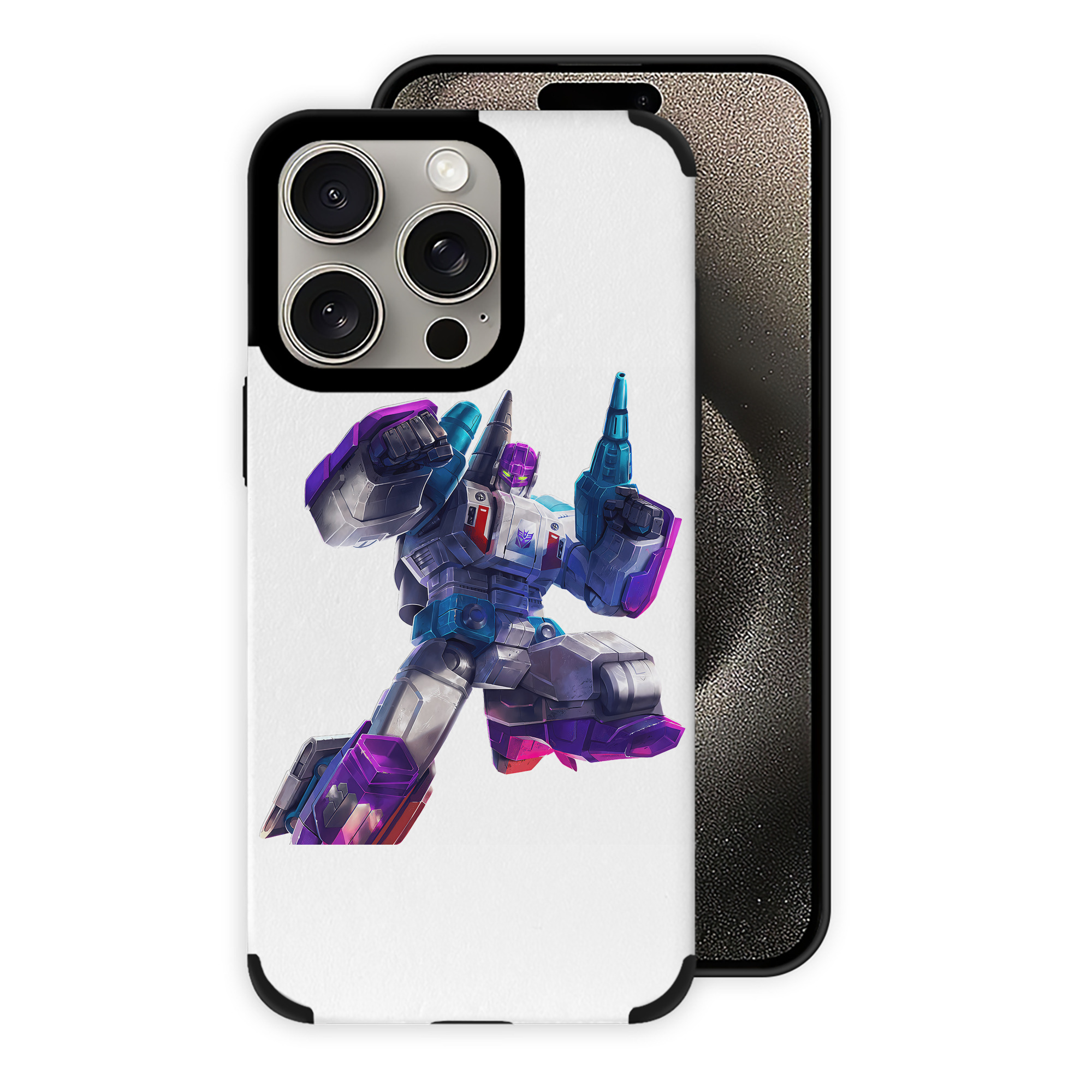 （画像用） Transformers トランスフォーマー 【iPhone15ProMax対応】 PUレザー スマホケース 耐衝撃＆黄変防止