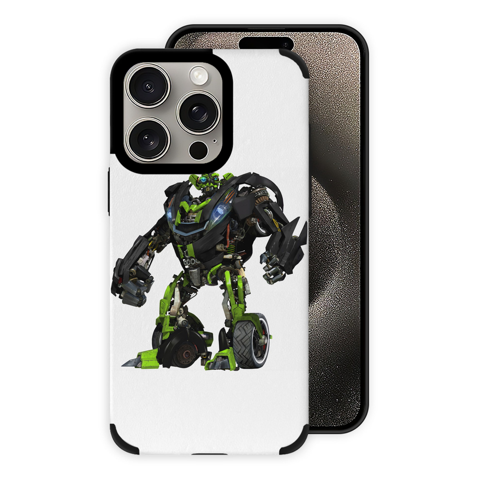 （画像用） Transformers トランスフォーマー 【iPhone15ProMax対応】 PUレザー スマホケース 耐衝撃＆黄変防止