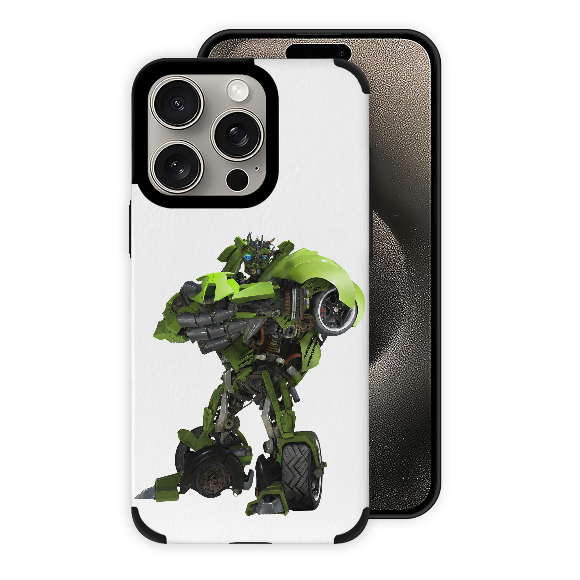 （画像用） Transformers トランスフォーマー 【iPhone15ProMax対応】 PUレザー スマホケース 耐衝撃＆黄変防止