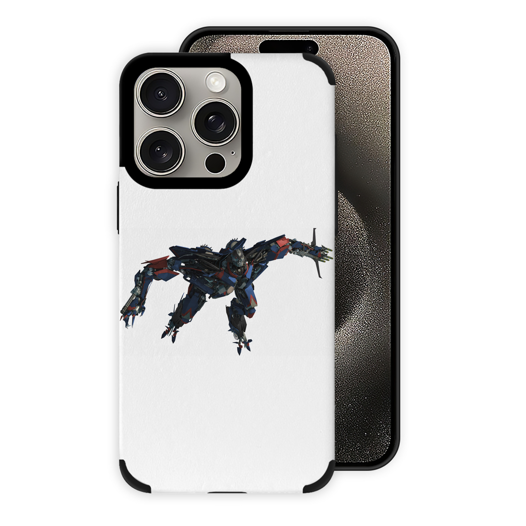 （画像用） Transformers トランスフォーマー 【iPhone15ProMax対応】 PUレザー スマホケース 耐衝撃＆黄変防止