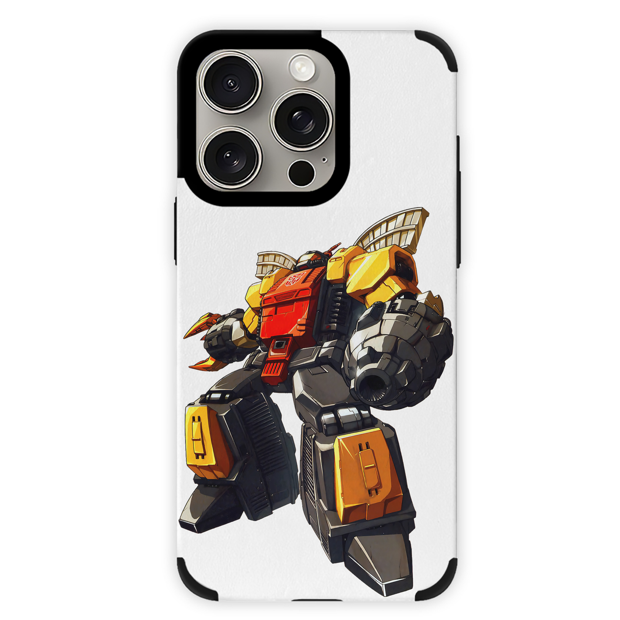 （画像用） Transformers トランスフォーマー 【iPhone15ProMax対応】 PUレザー スマホケース 耐衝撃＆黄変防止