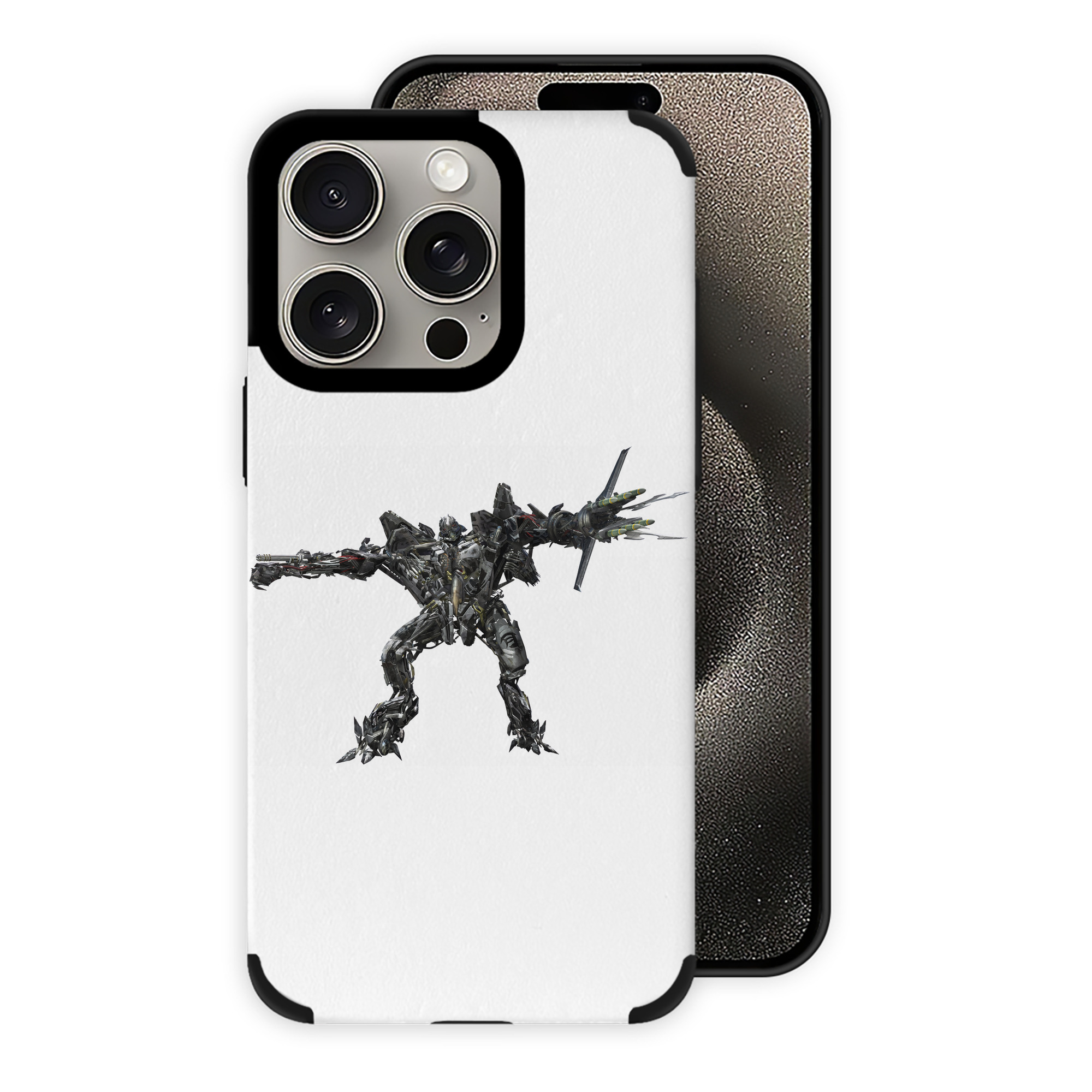 （画像用） Transformers トランスフォーマー 【iPhone15ProMax対応】 PUレザー スマホケース 耐衝撃＆黄変防止