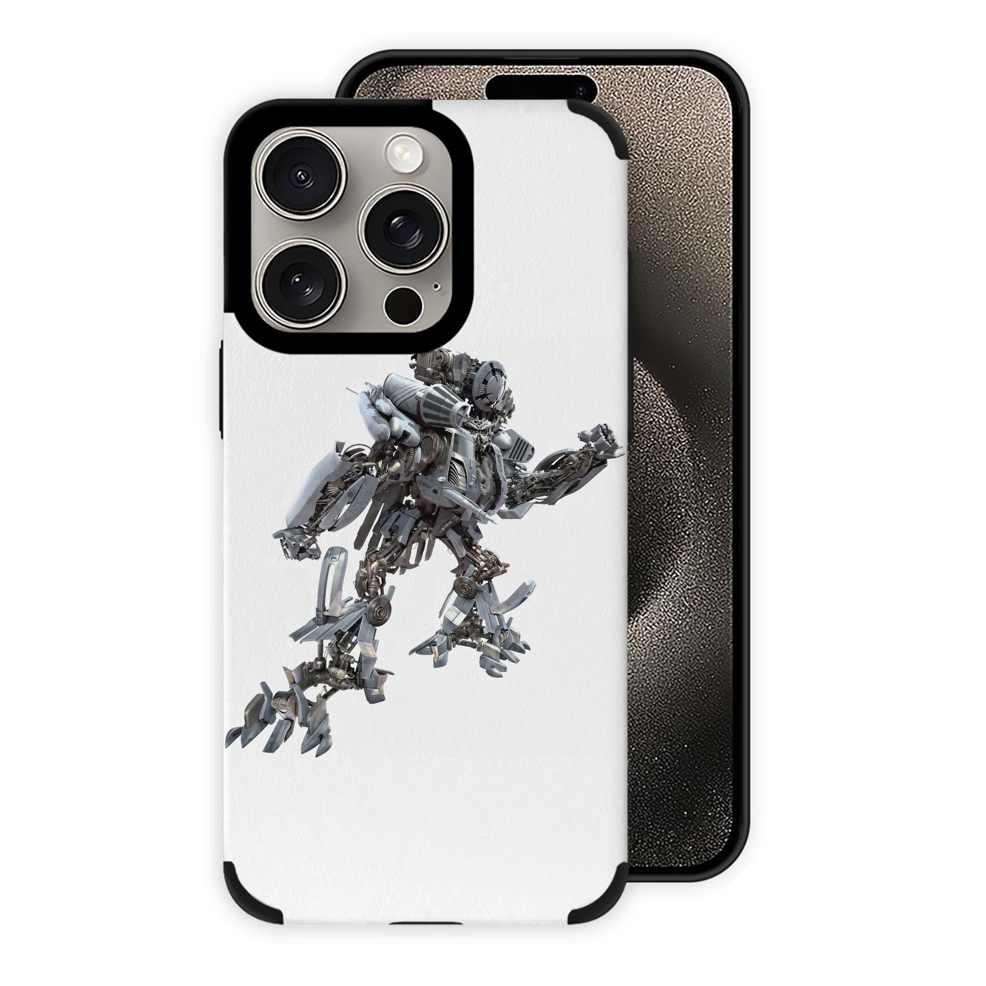 （画像用） Transformers トランスフォーマー 【iPhone15ProMax対応】 PUレザー スマホケース 耐衝撃＆黄変防止