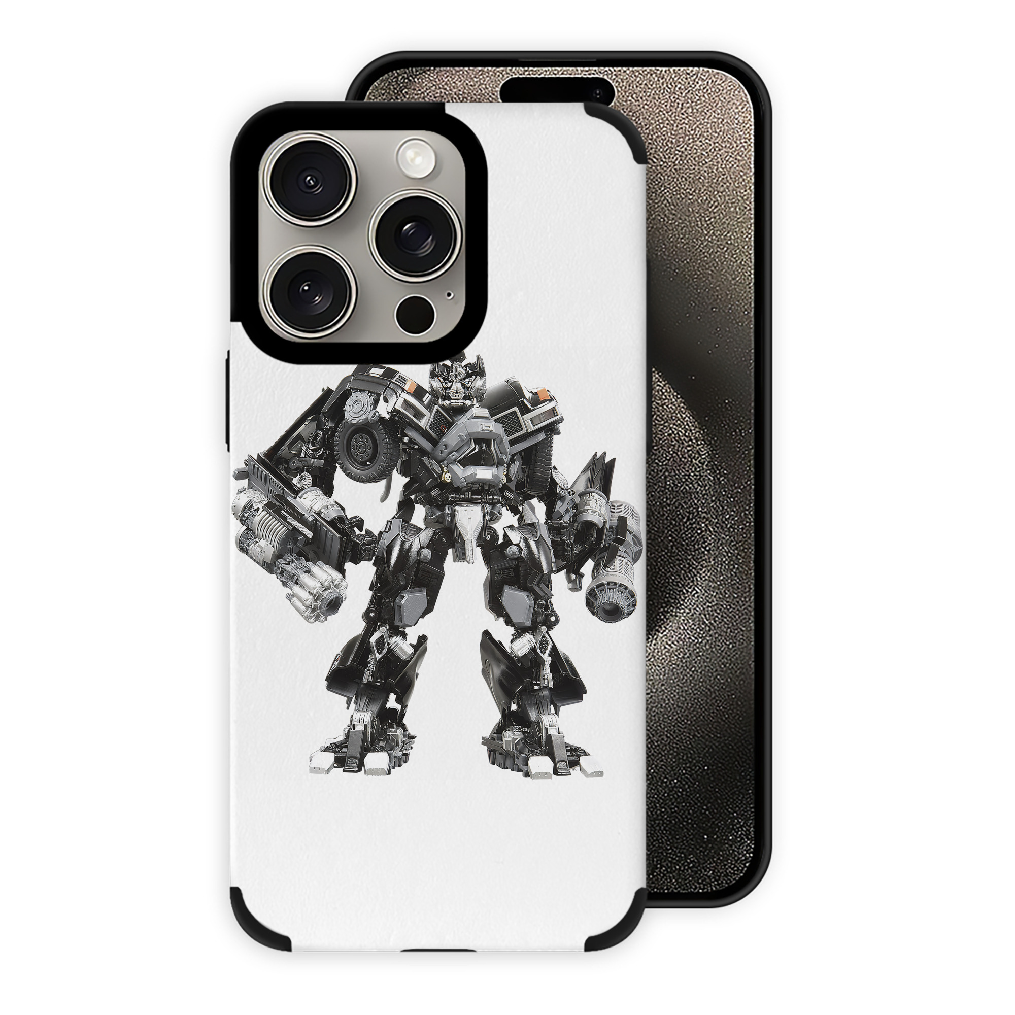 （画像用） Transformers トランスフォーマー 【iPhone15ProMax対応】 PUレザー スマホケース 耐衝撃＆黄変防止