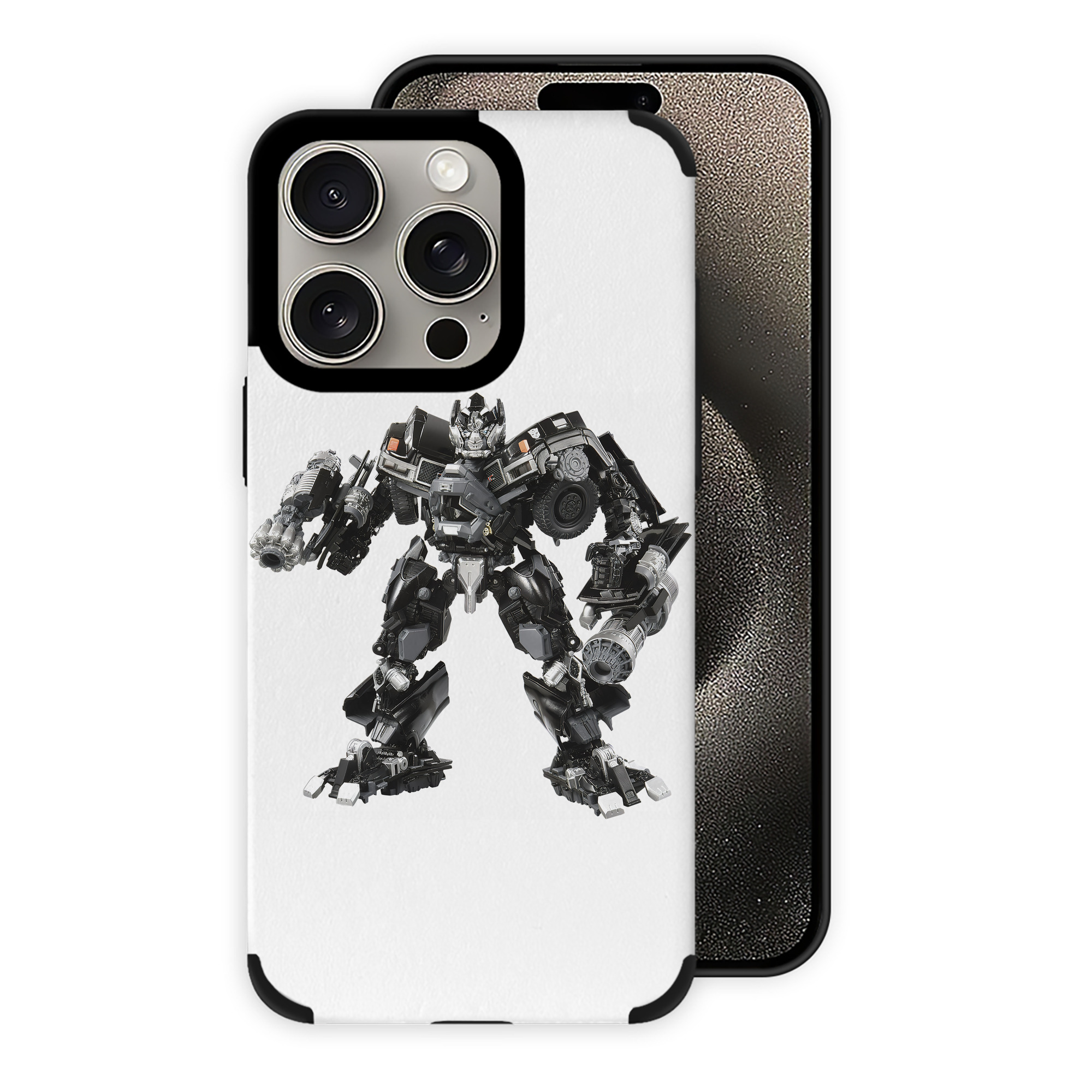 （画像用） Transformers トランスフォーマー 【iPhone15ProMax対応】 PUレザー スマホケース 耐衝撃＆黄変防止