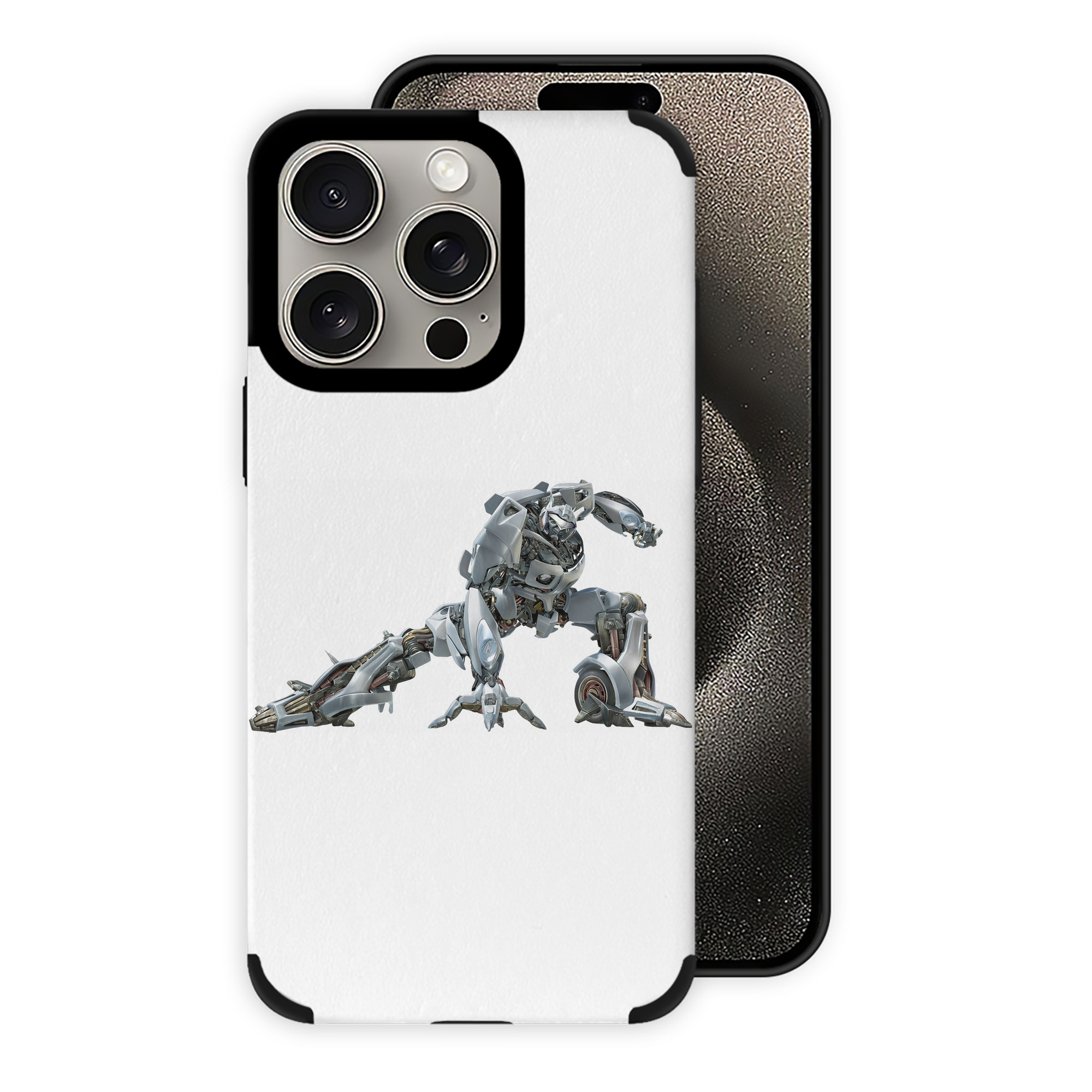 （画像用） Transformers トランスフォーマー 【iPhone15ProMax対応】 PUレザー スマホケース 耐衝撃＆黄変防止