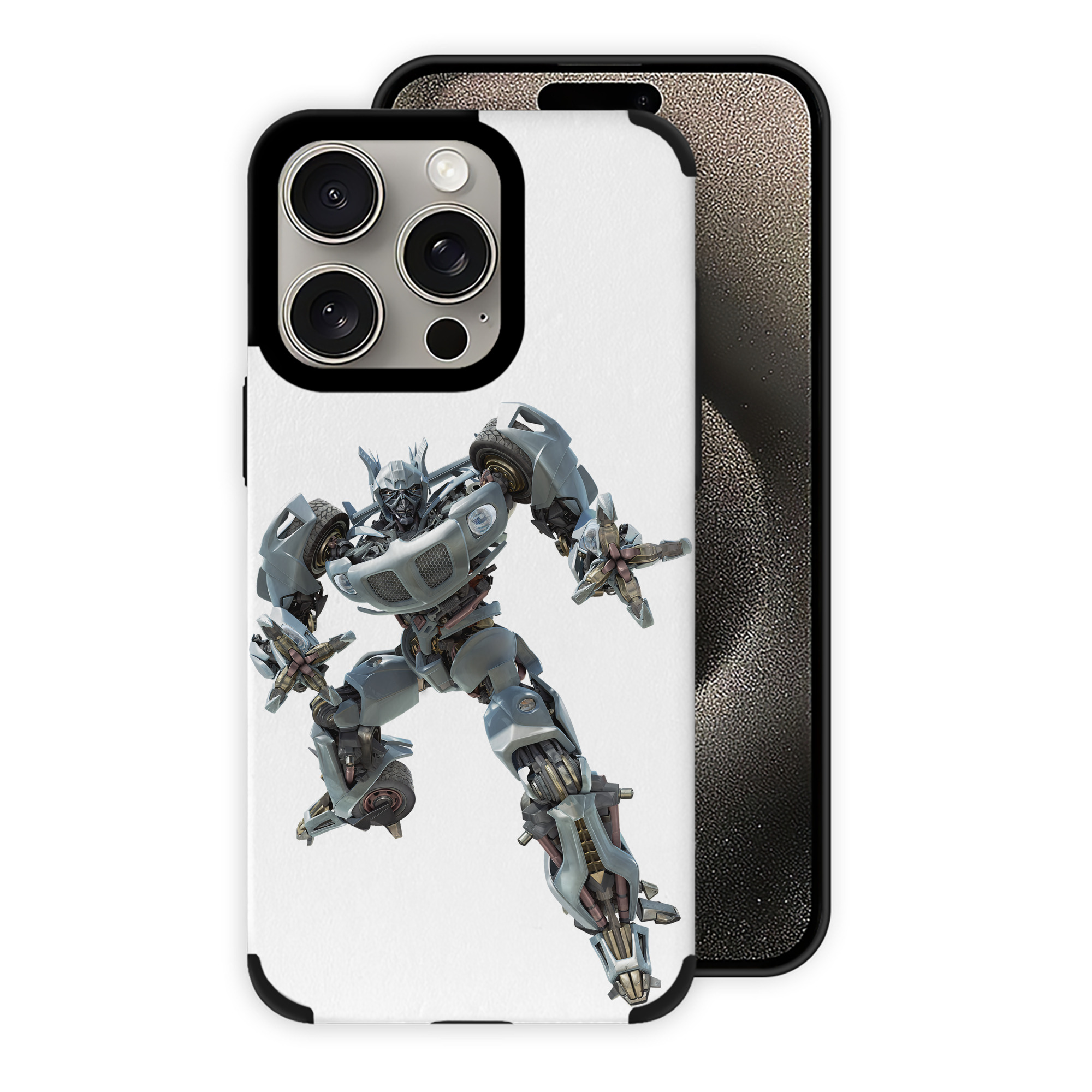 （画像用） Transformers トランスフォーマー 【iPhone15ProMax対応】 PUレザー スマホケース 耐衝撃＆黄変防止