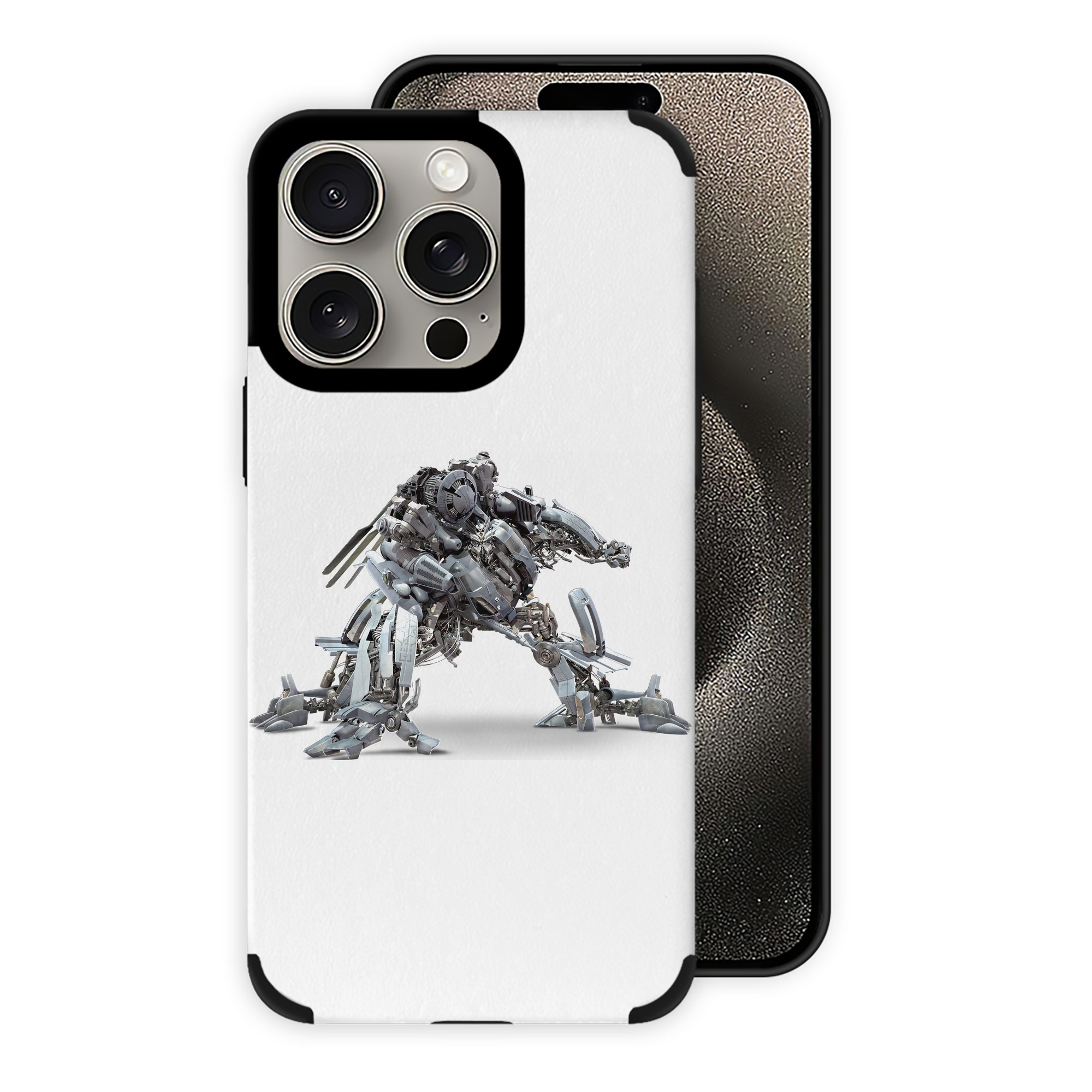 （画像用） Transformers トランスフォーマー 【iPhone15ProMax対応】 PUレザー スマホケース 耐衝撃＆黄変防止
