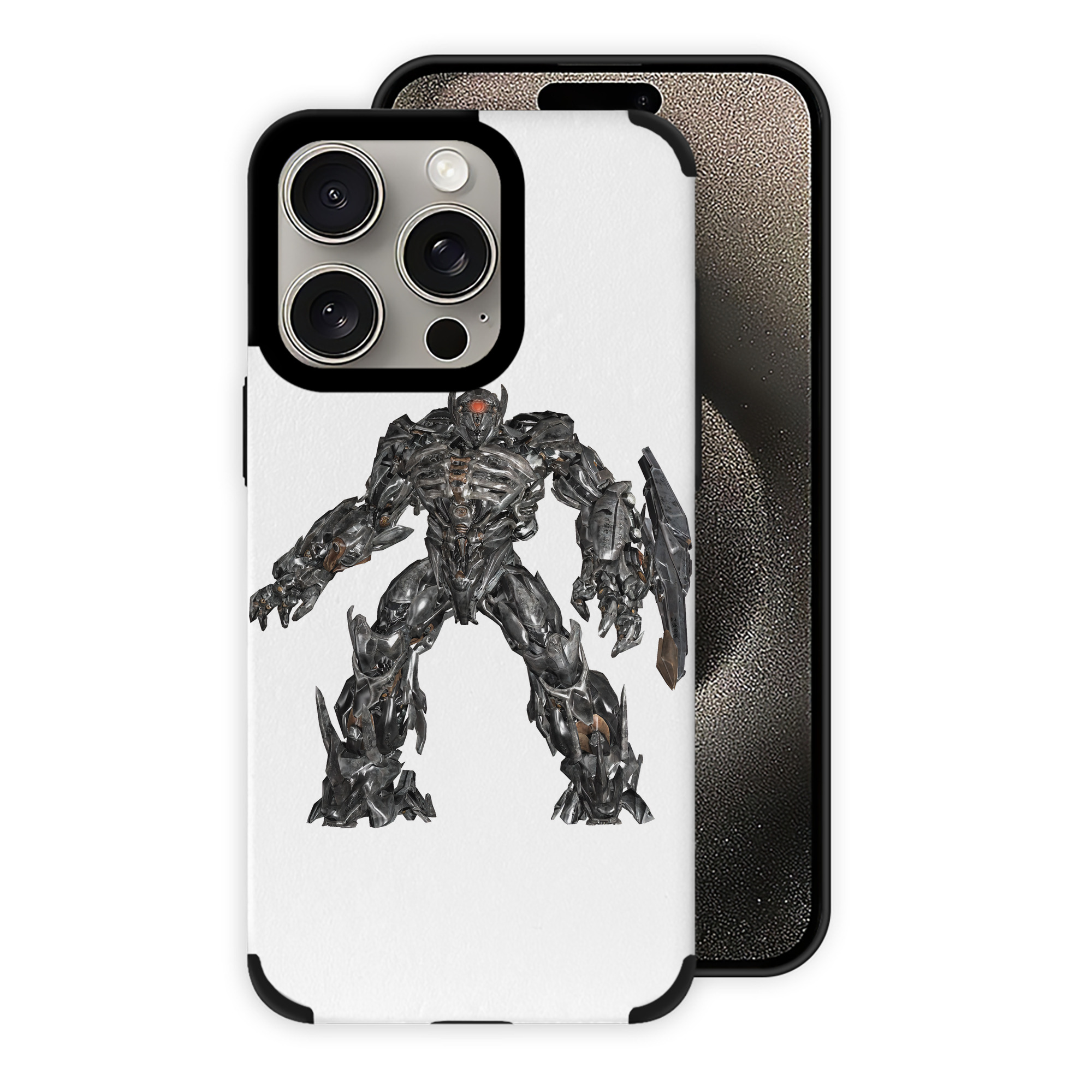 （画像用） Transformers トランスフォーマー 【iPhone15ProMax対応】 PUレザー スマホケース 耐衝撃＆黄変防止
