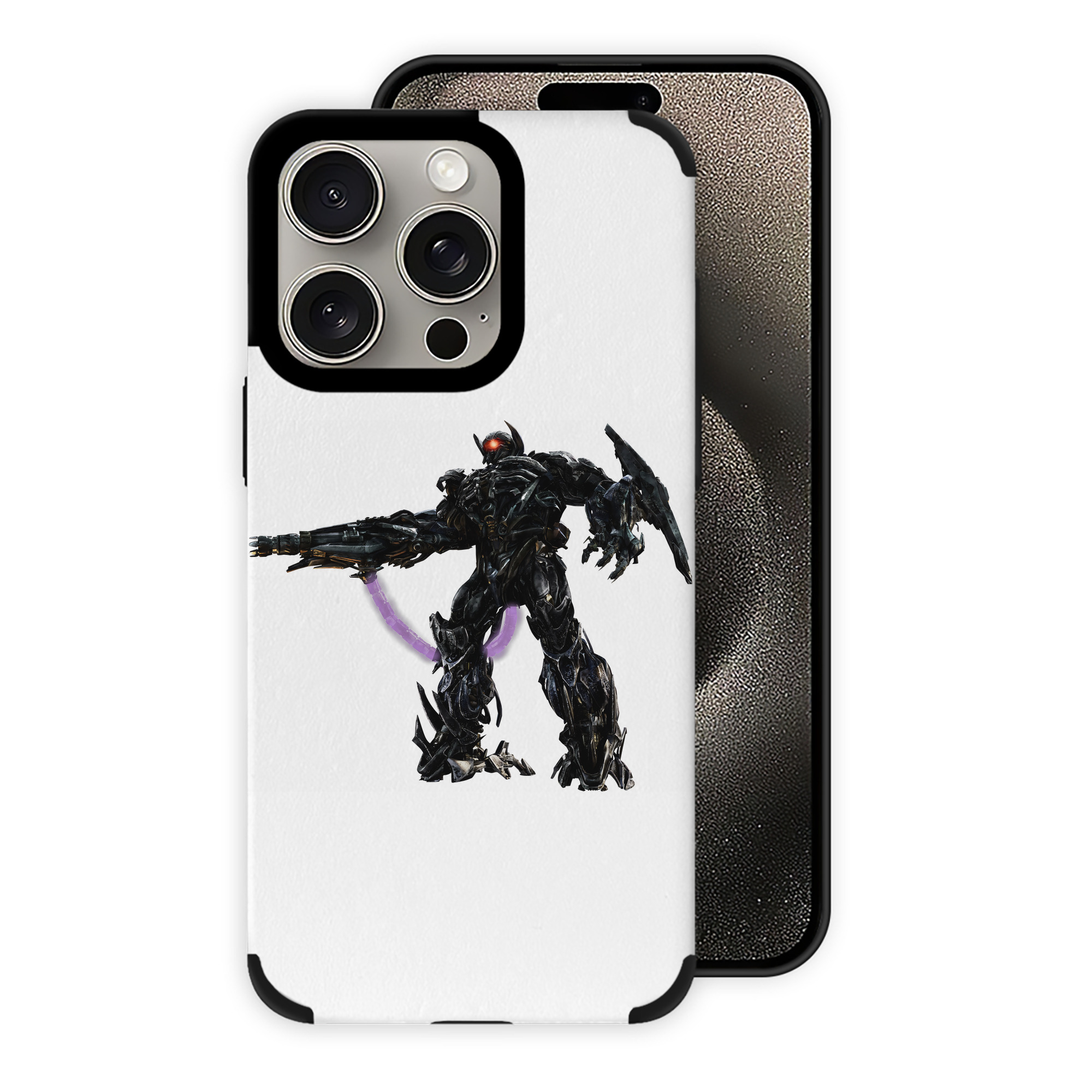 （画像用） Transformers トランスフォーマー 【iPhone15ProMax対応】 PUレザー スマホケース 耐衝撃＆黄変防止