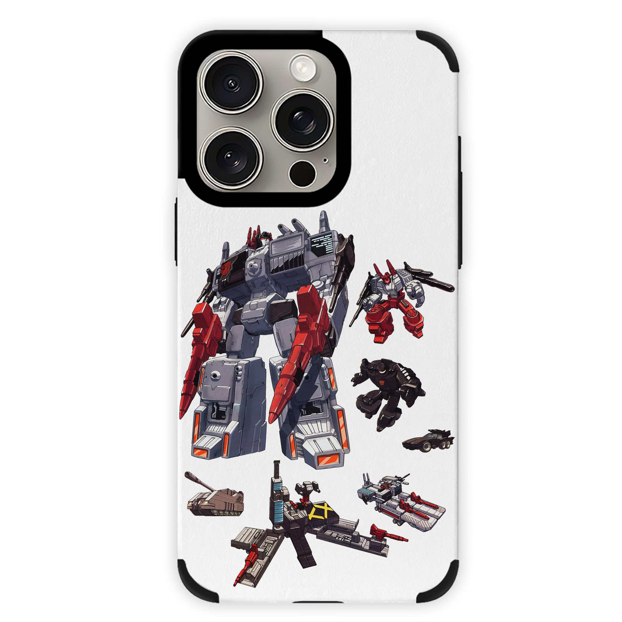 （画像用） Transformers トランスフォーマー 【iPhone15ProMax対応】 PUレザー スマホケース 耐衝撃＆黄変防止