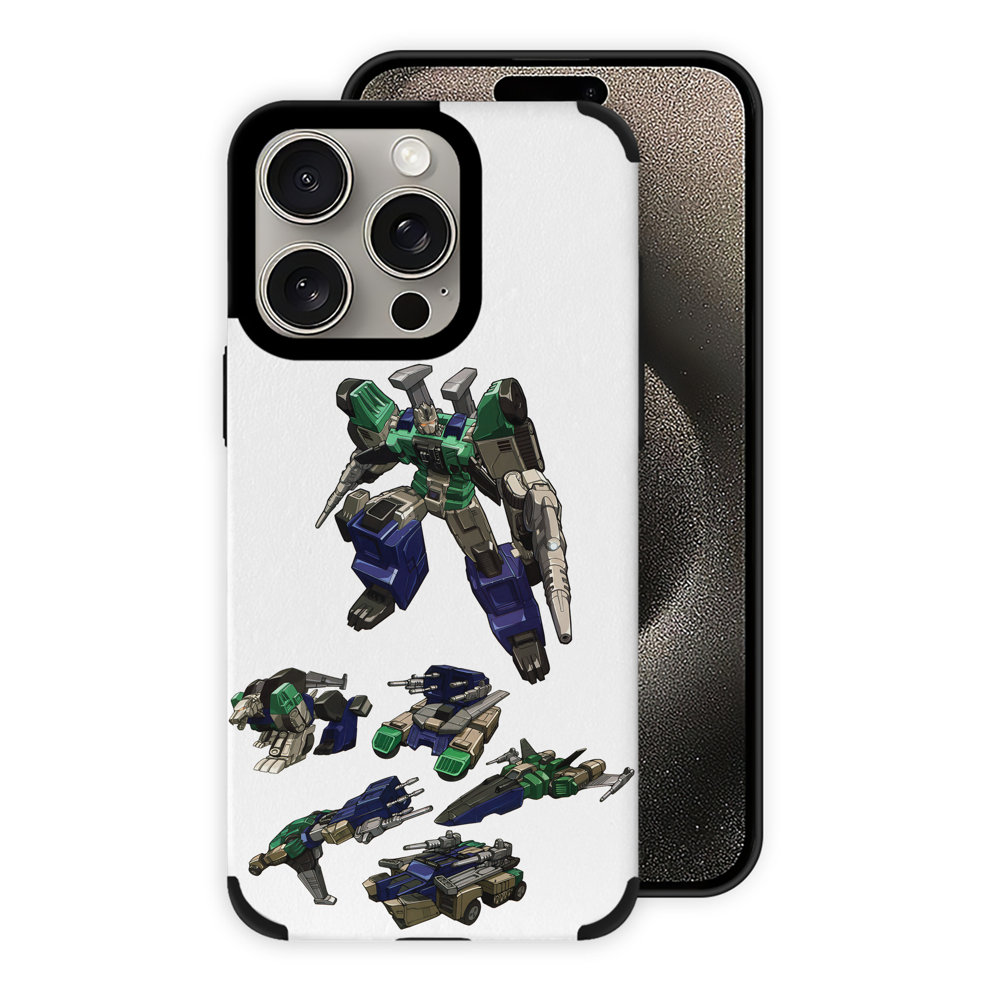 （画像用） Transformers トランスフォーマー 【iPhone15ProMax対応】 PUレザー スマホケース 耐衝撃＆黄変防止