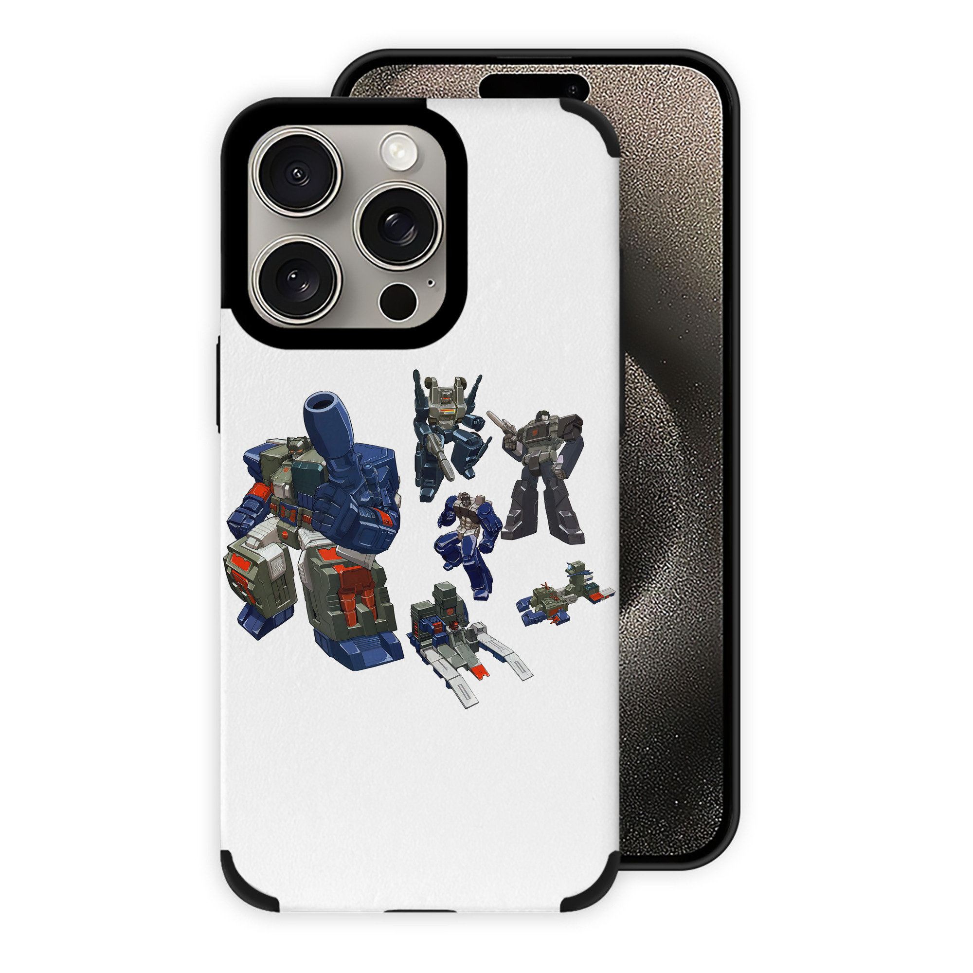 （画像用） Transformers トランスフォーマー 【iPhone15ProMax対応】 PUレザー スマホケース 耐衝撃＆黄変防止