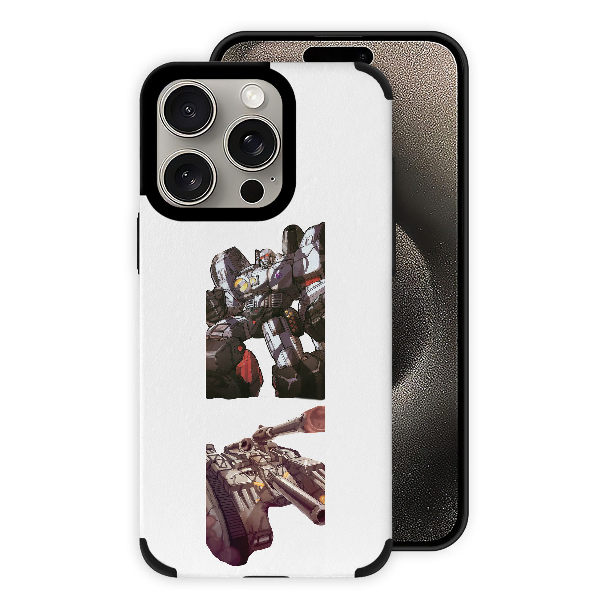 （画像用） Transformers トランスフォーマー 【iPhone15ProMax対応】 PUレザー スマホケース 耐衝撃＆黄変防止