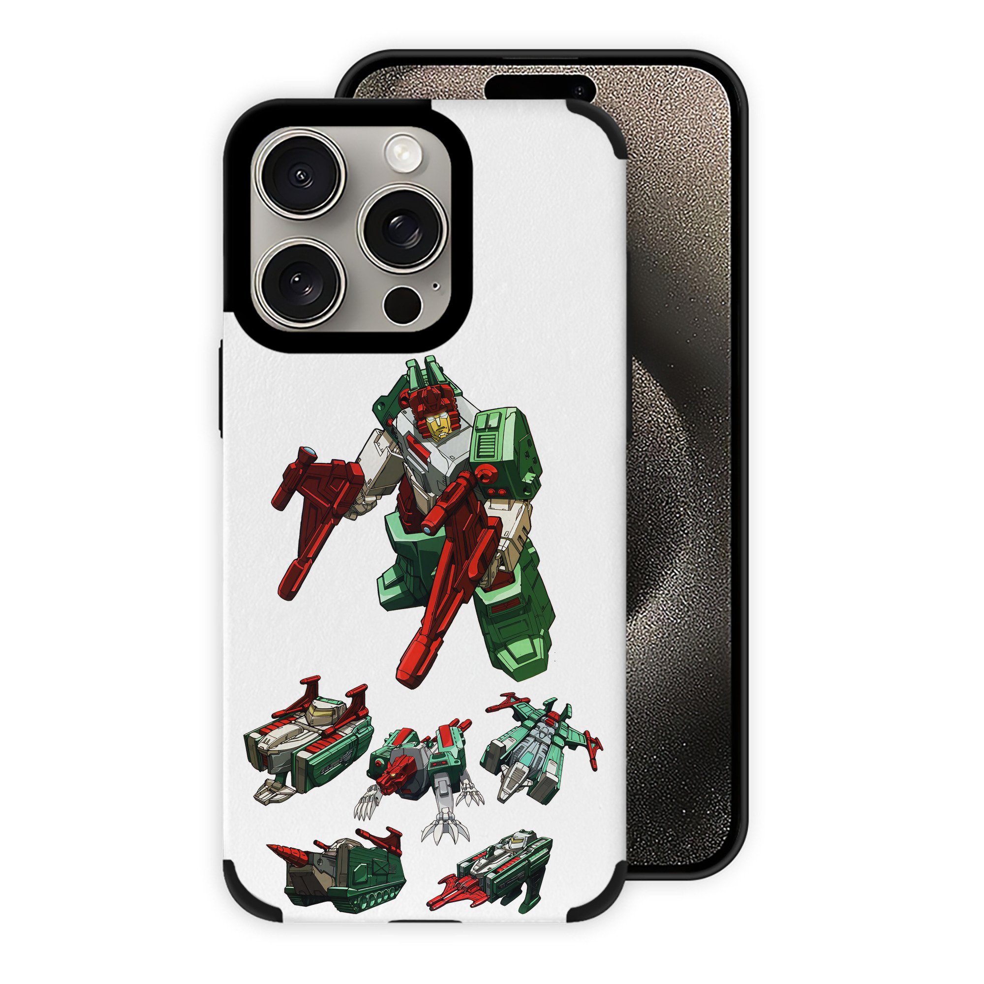（画像用） Transformers トランスフォーマー 【iPhone15ProMax対応】 PUレザー スマホケース 耐衝撃＆黄変防止