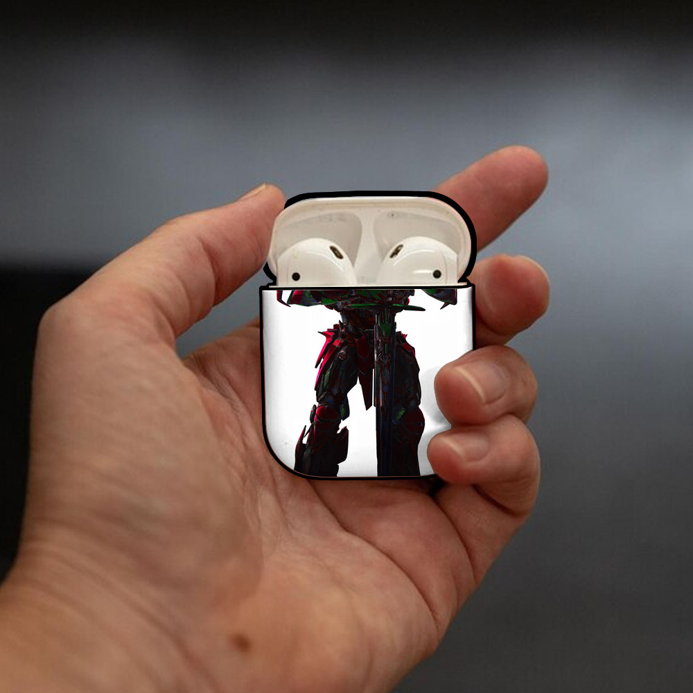 Transformers トランスフォーマー AirPods 第2世代保護ケース ハードシェル ブラック 耐衝撃・防指紋・カラビナ付き
