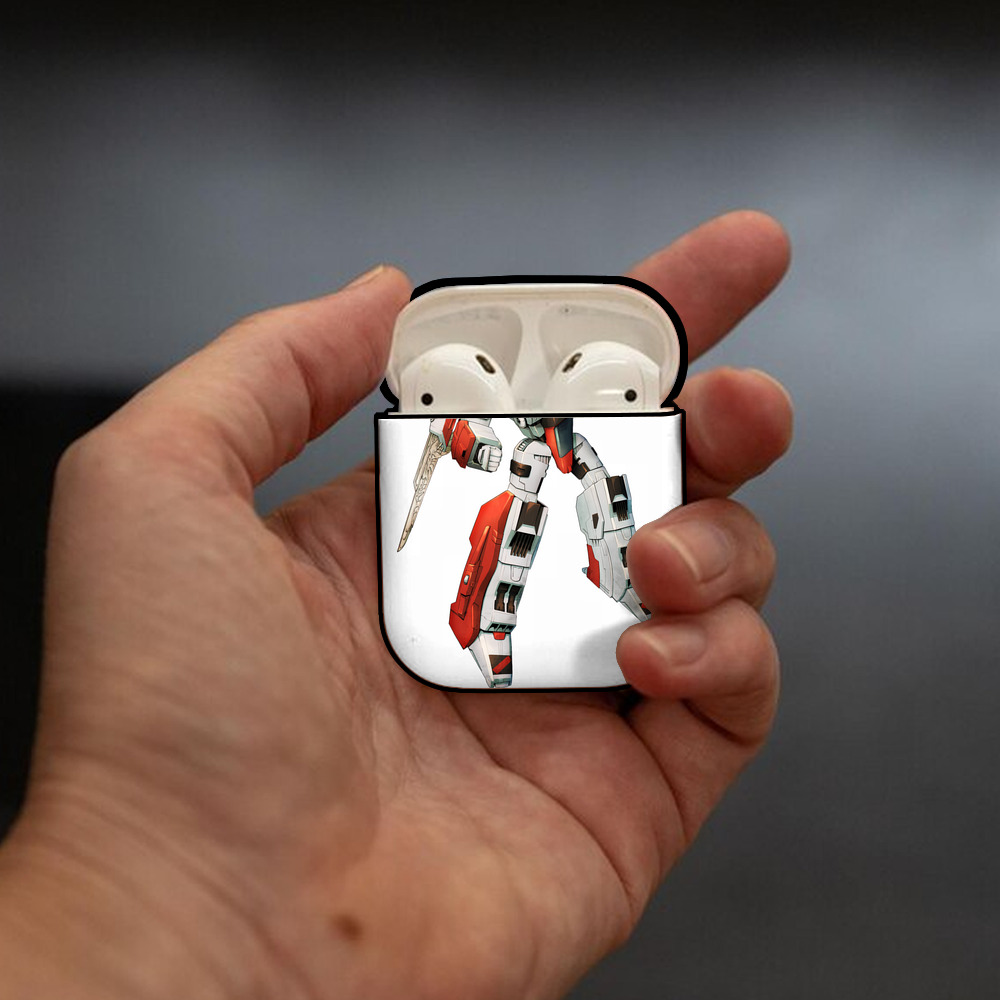 Transformers トランスフォーマー AirPods 第2世代保護ケース ハードシェル ブラック 耐衝撃・防指紋・カラビナ付き