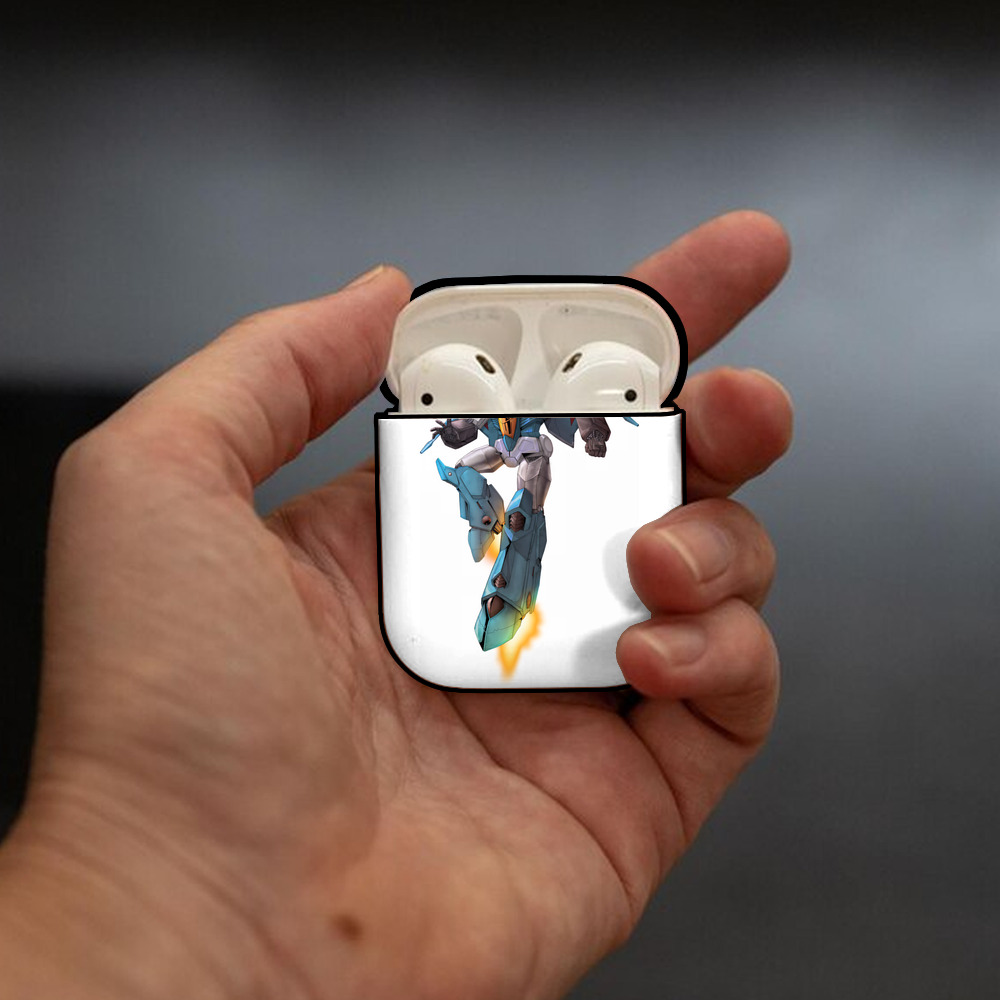 Transformers トランスフォーマー AirPods 第2世代保護ケース ハードシェル ブラック 耐衝撃・防指紋・カラビナ付き