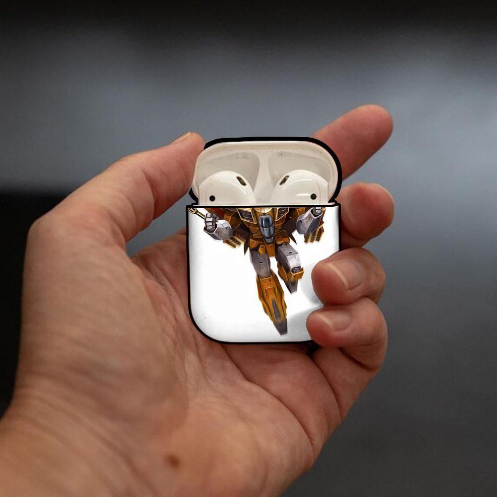 Transformers トランスフォーマー AirPods 第2世代保護ケース ハードシェル ブラック 耐衝撃・防指紋・カラビナ付き